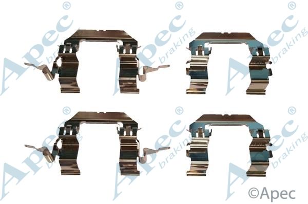 APEC BRAKING Комплектующие, колодки дискового тормоза KIT1079